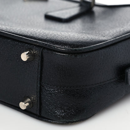 Prada Goatskin Bowling Bag Black 7 of 9