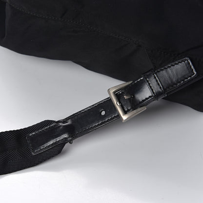 Prada Nylon Vela Medium Cinch Backpack Black 8 of 11