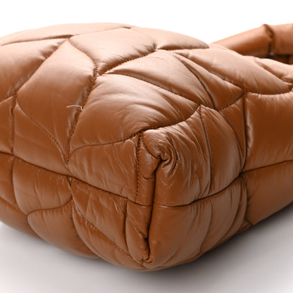 Mulberry Nappa Pillow Quilted Big Softie Tote Tobacco Brown 9 of 9