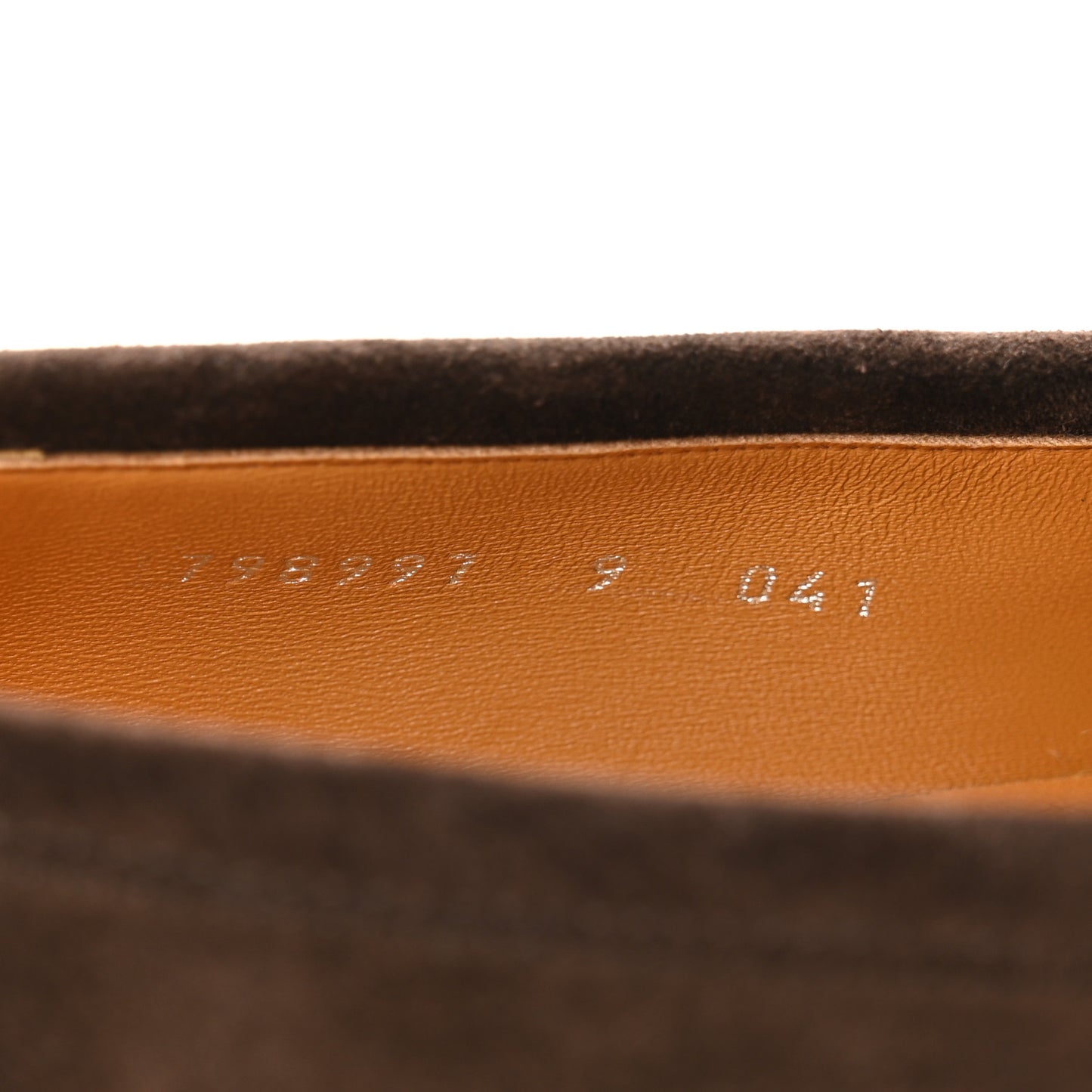 Luxury Suede GG Monogram Horsebit Mens Jordy Loafers 9 Night Cocoa