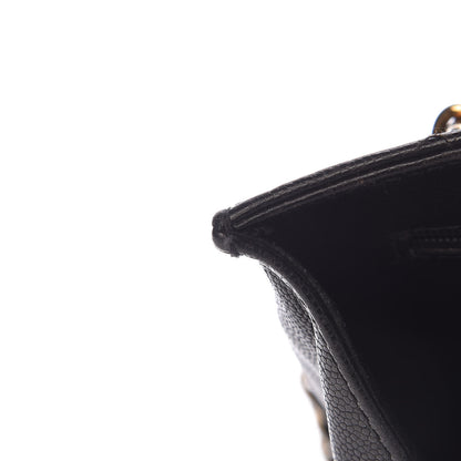 Chanel Caviar Stitched Shopper Tote Black 19 of 30
