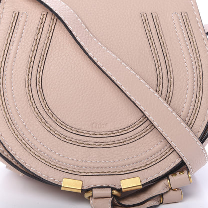 Chloe Calfskin Mini Marcie Round Crossbody Bag Blush Nude 8 of 14