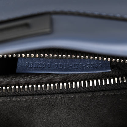 Fendi Calfskin Medium Peekaboo Iconic Satchel Blue 8 of 13