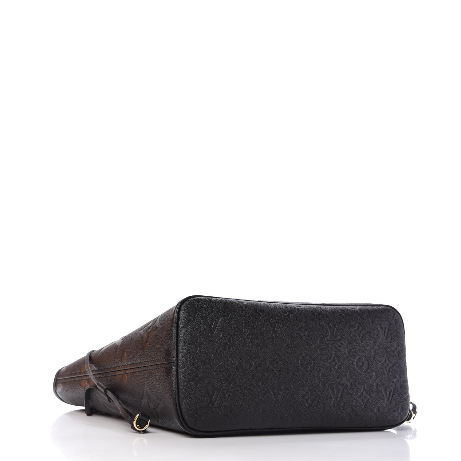 Louis Vuitton Empreinte Monogram Giant Neverfull MM Black 4 of 9