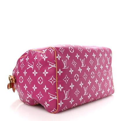 Louis Vuitton Calfskin Monogram Speedy P9 Bandouliere 40 Agate 4 of 10