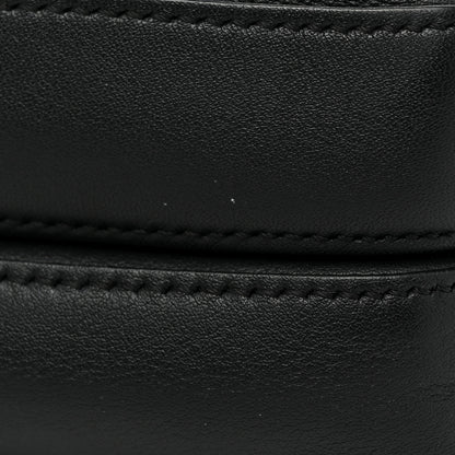 Fendi Calfskin Snakeskin F is Fendi Micro Double Baguette Black Multicolor 13 of 13