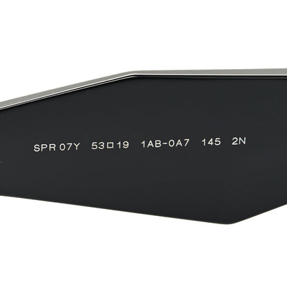 Prada Acetate Symbole Sunglasses SPR 07Y Black 6 of 7