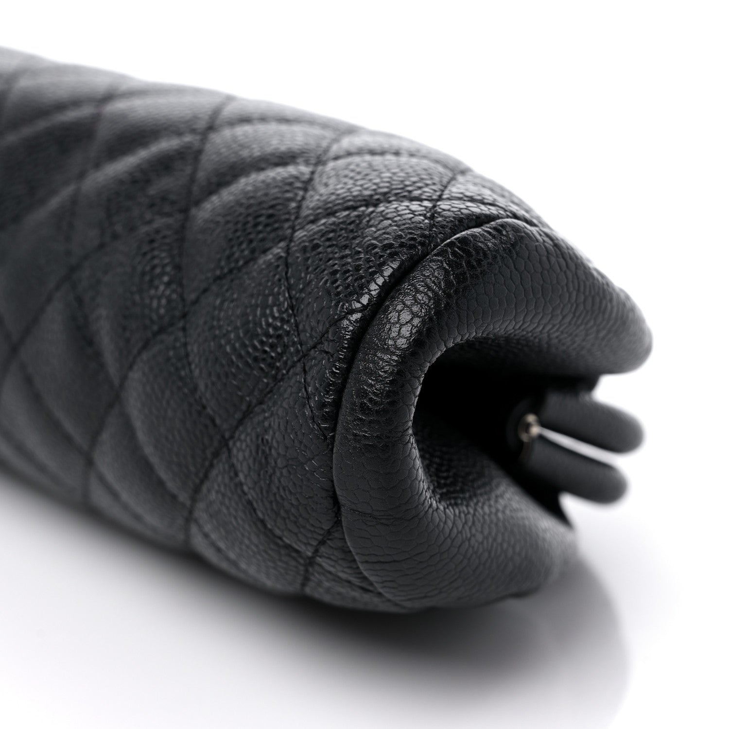 Chanel Caviar Quilted Timeless Clutch Black 9 of 12
