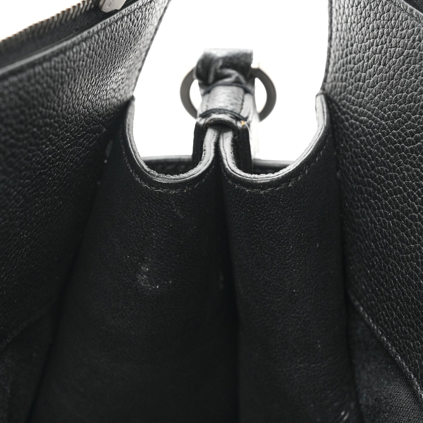 Grained Calfskin Small Supple Sac De Jour Duffle Black
