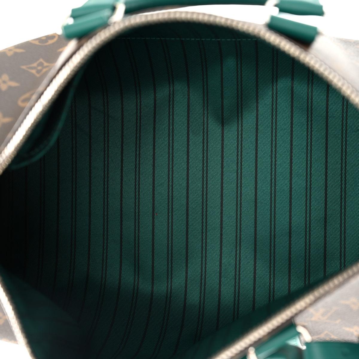 Monogram Macassar Keepall Bandouliere 35 Borneo Green