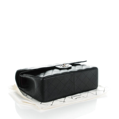 Chanel Caviar Quilted Jumbo Double Flap Black 4 of 8