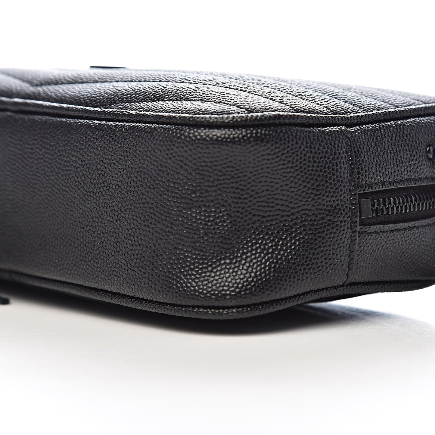 Grain De Poudre Matelasse Monogram Mini Lou Camera Bag Black