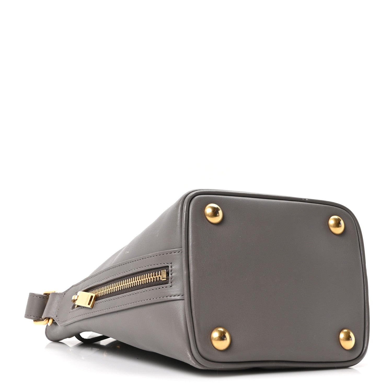 Saint Laurent Calfskin Small Emmanuelle Bucket Bag Fog 4 of 10
