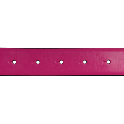 Valentino Garavani Calfskin VLogo 40mm Belt 85 34 Pink PP 3 of 5