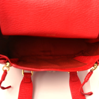 3.1 Phillip Lim Textured Calfskin Medium Pashli Satchel Red 5 of 8