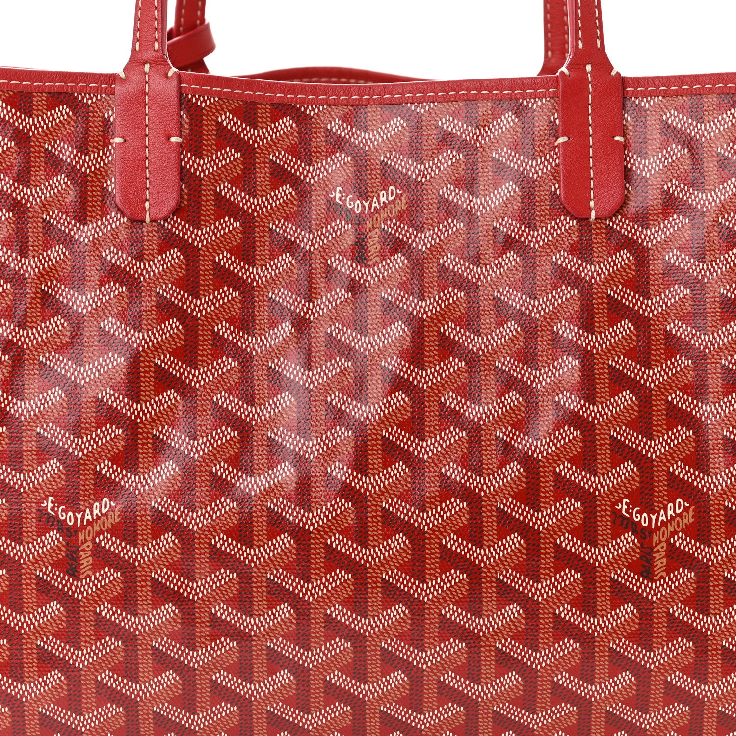 Goyard Goyardine Saint Louis PM Red 8 of 10
