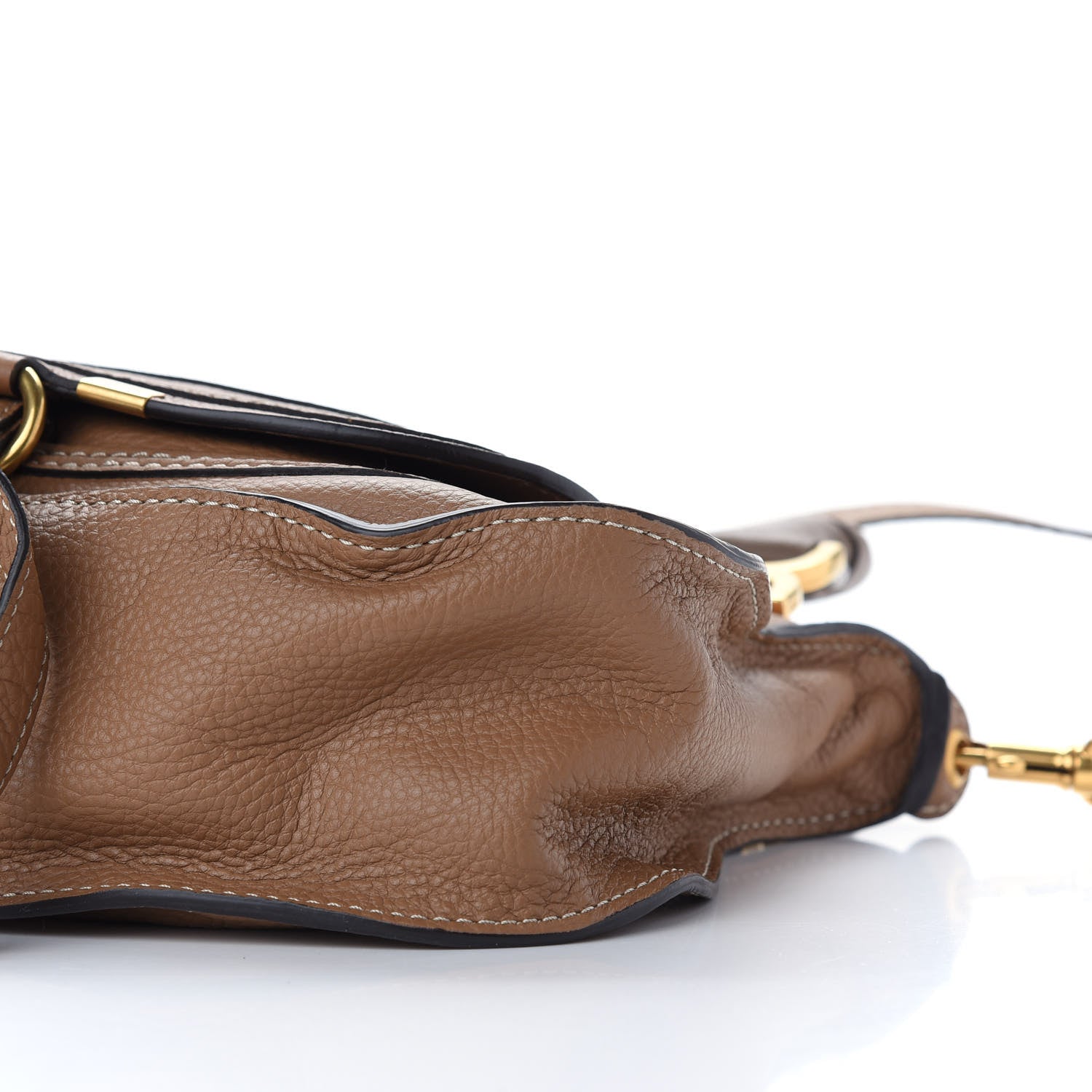 Chloe Calfskin Small Marcie Satchel Nut 8 of 8