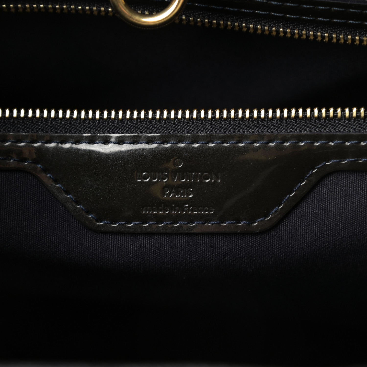 Louis Vuitton Vernis Wilshire MM Blue Infini 6 of 11