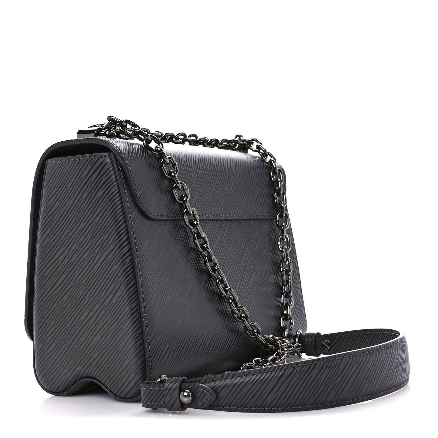 Epi Twist Shoulder Bag MM Etain