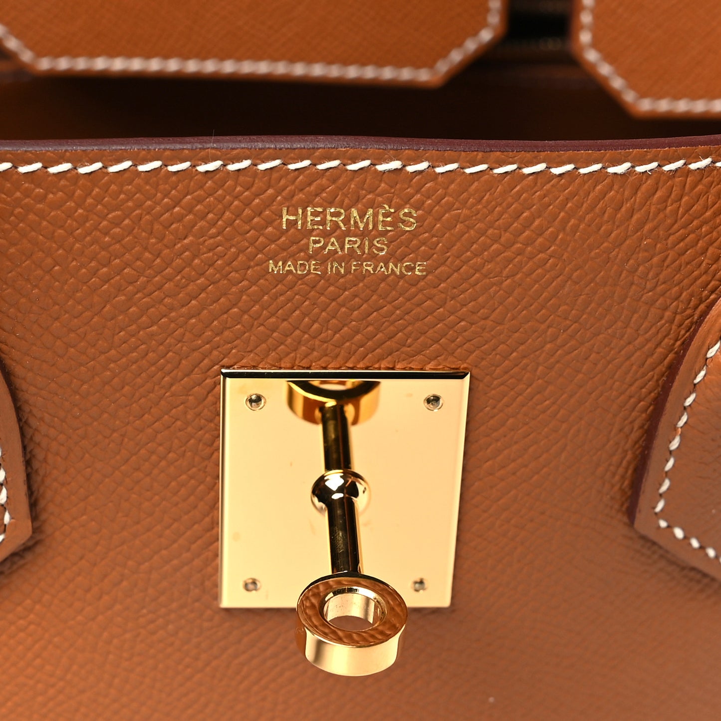 Epsom Birkin 30 Gold