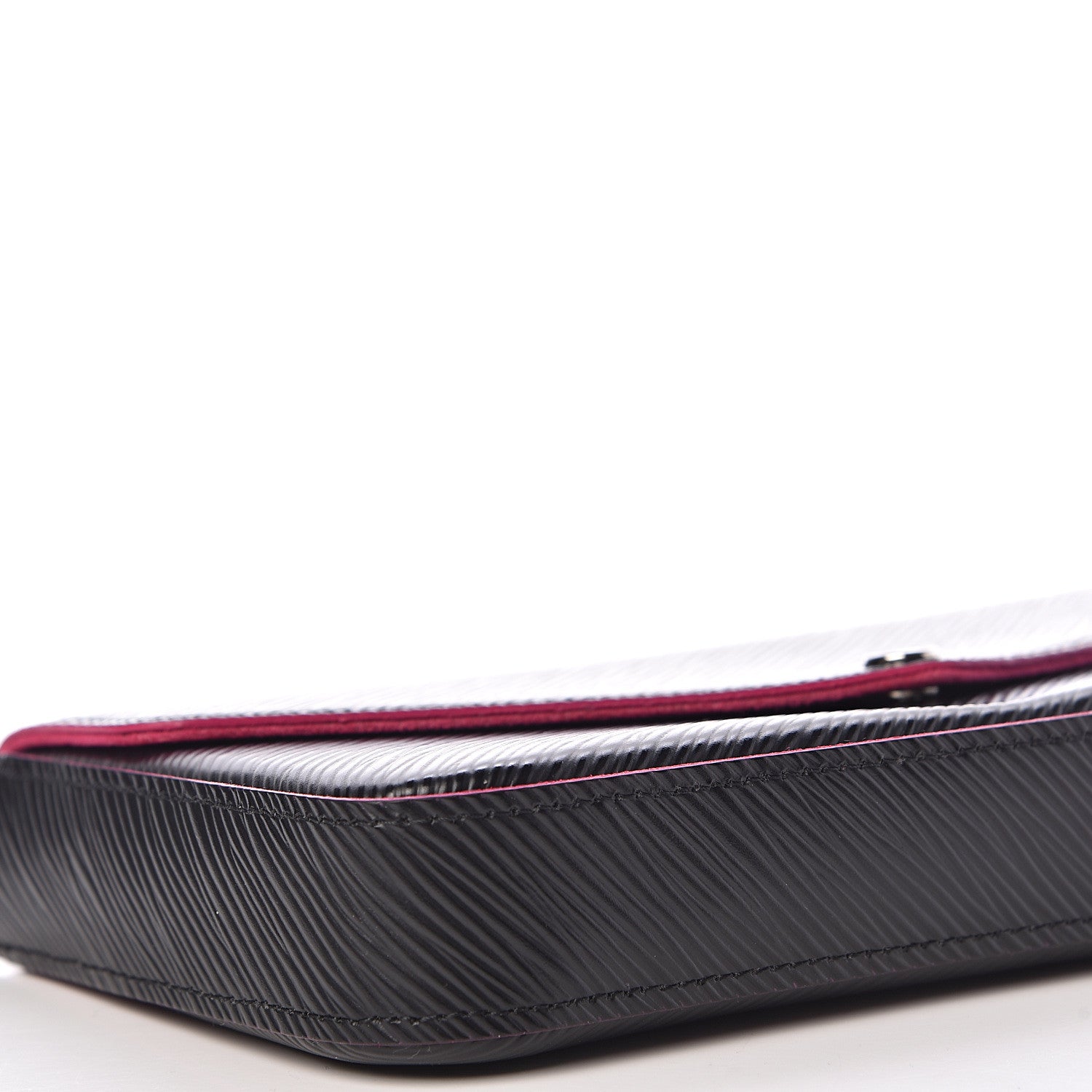 Louis Vuitton Epi Pochette Felicie Black Hot Pink 10 of 13