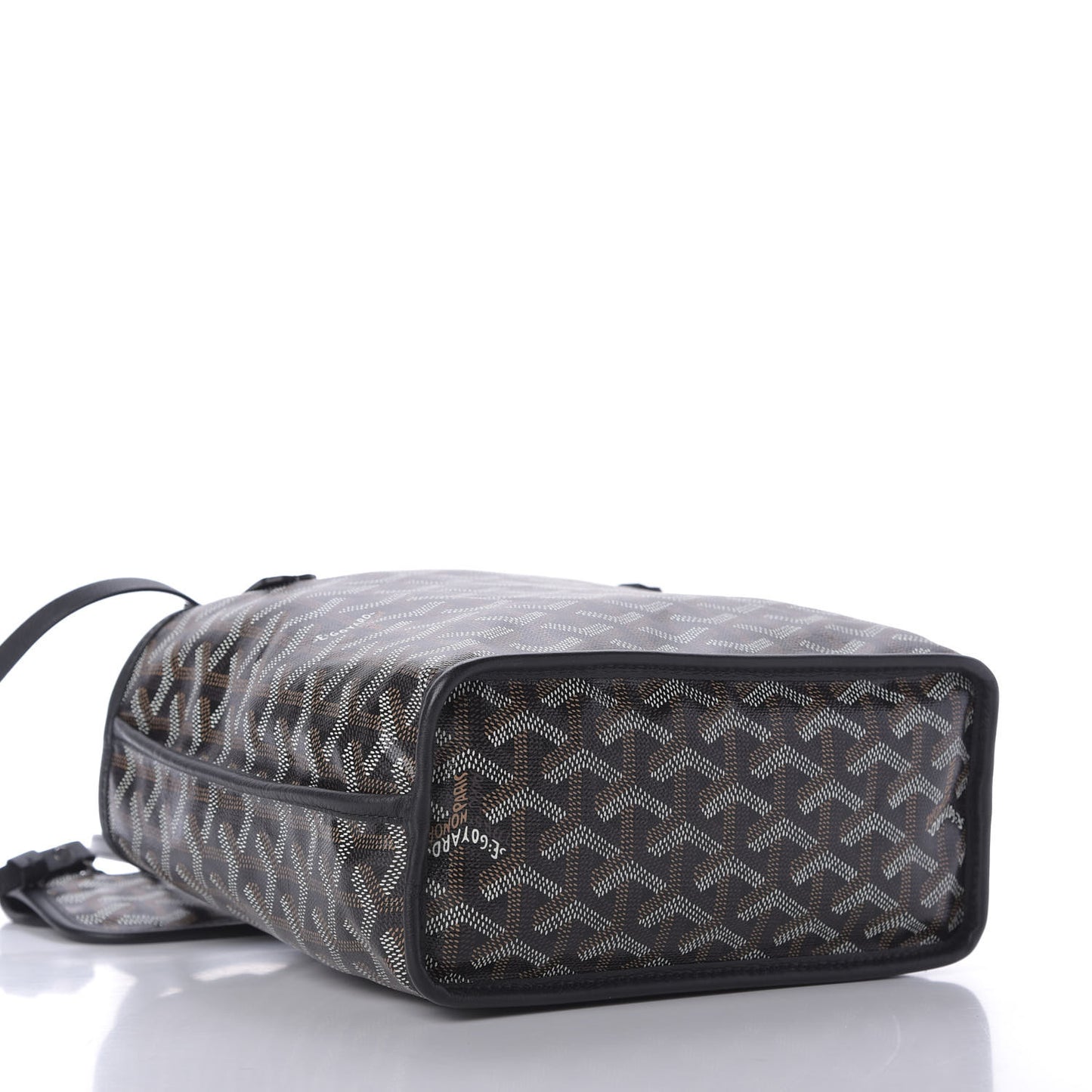 Goyardine Reversible Mini Anjou Black
