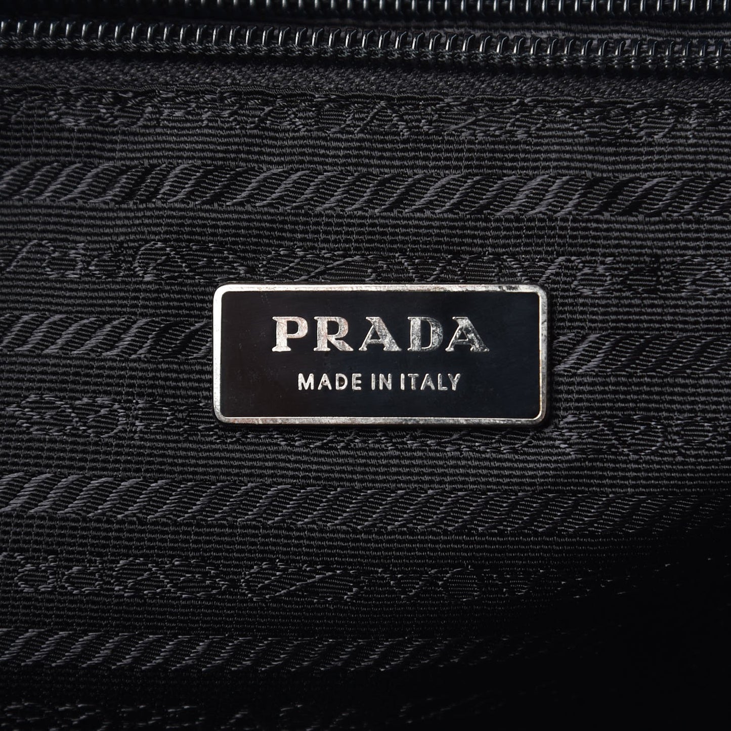 Nylon Vela Medium Backpack Black
