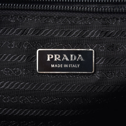 Prada Nylon Vela Medium Backpack Black 6 of 6