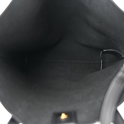 Saint Laurent Calfskin Toy Shopping Tote Black 5 of 10