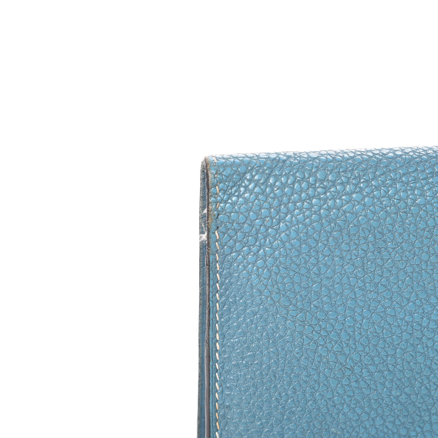 Hermes Togo Dogon Duo Wallet Blue Jean 18 of 24