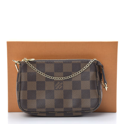 Louis Vuitton Damier Ebene Mini Pochette Accessories 8 of 8