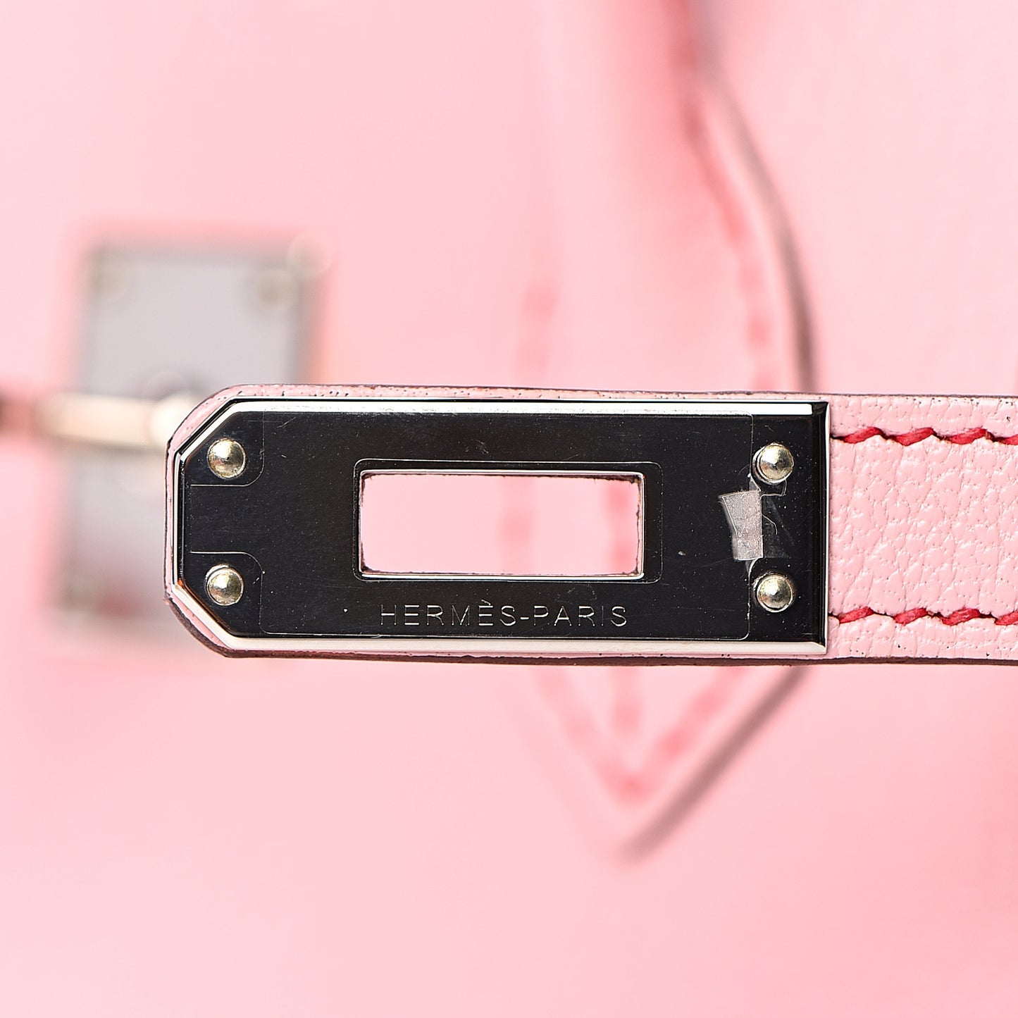 Chevre Mysore Horseshoe Birkin 25 Rose Sakura Rose Tyrien
