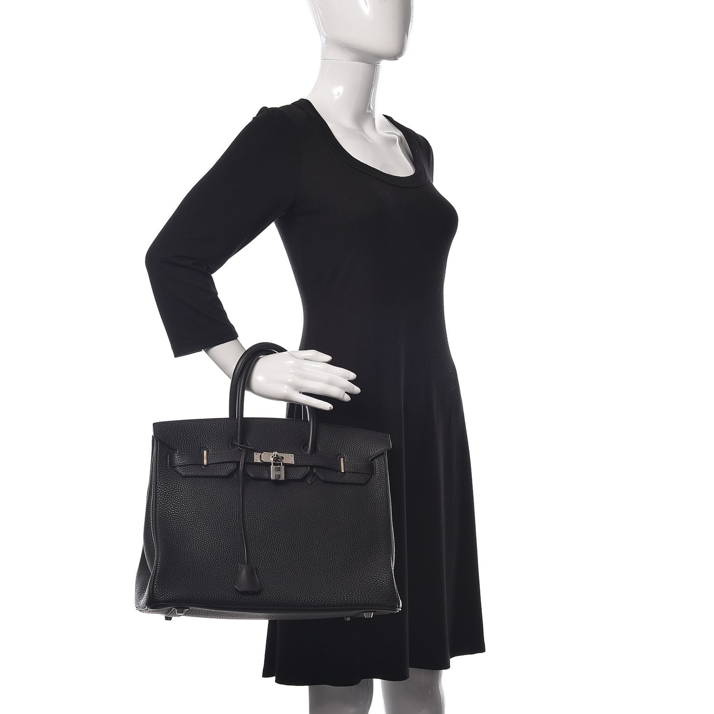 Togo Birkin 35 Black