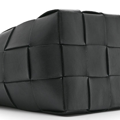 Bottega Veneta Nappa Maxi Intrecciato Cassette Bucket Bag Black 8 of 11