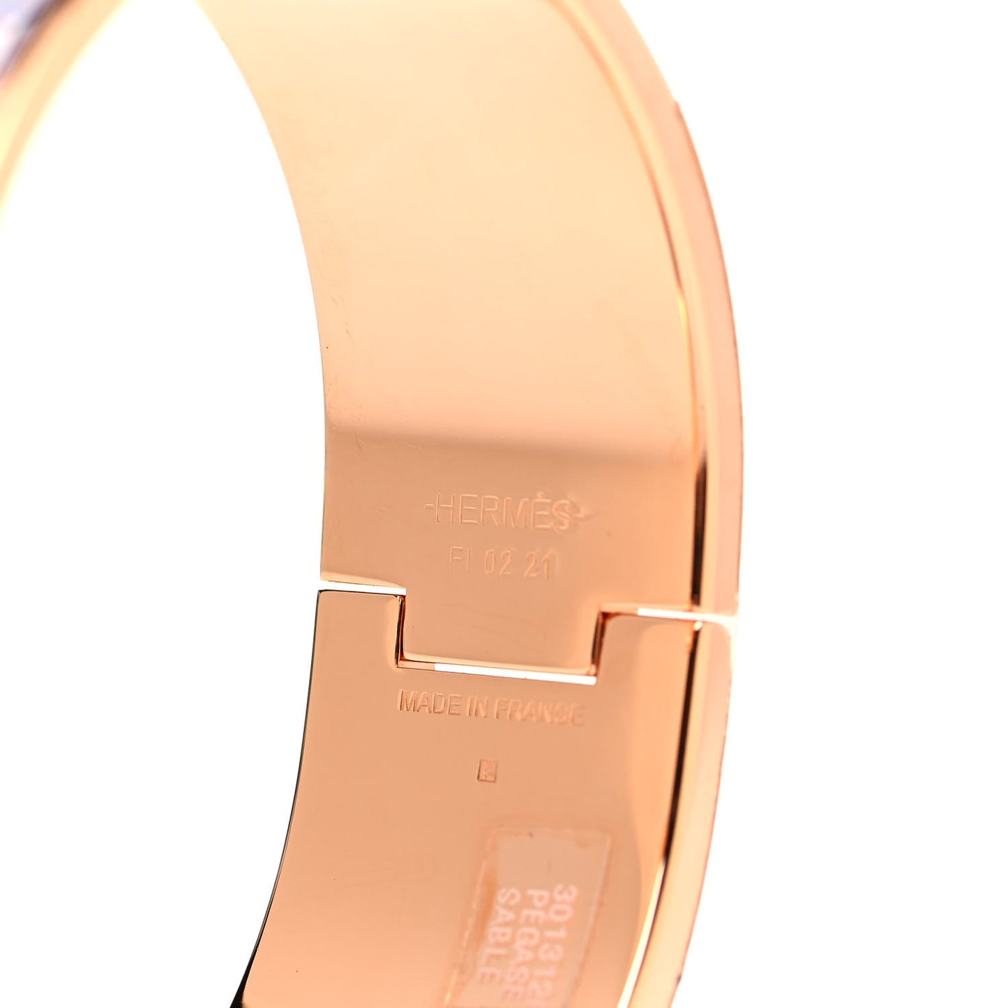 Enamel Pegase Pop Wide Clic Clac H Bracelet L Sable Soie