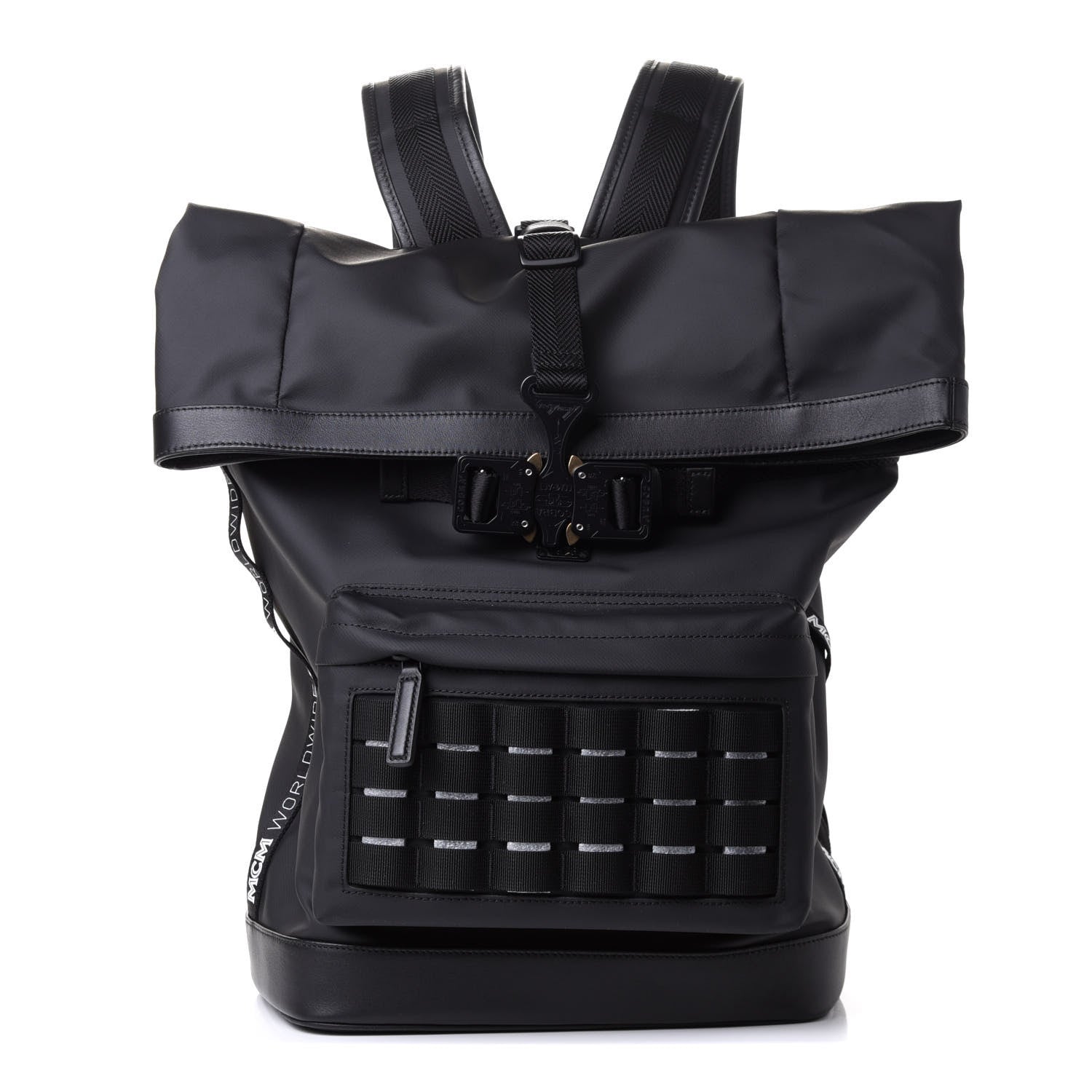 MCM Nylon Backpack Black 1 of 4