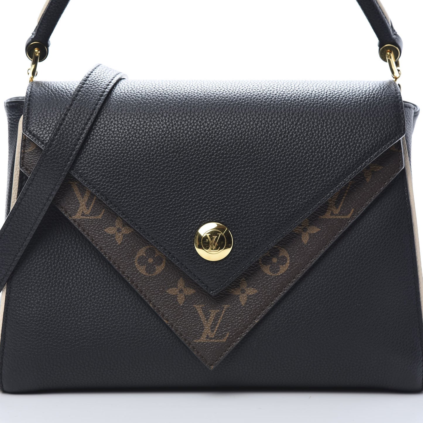 Monogram Double V Black