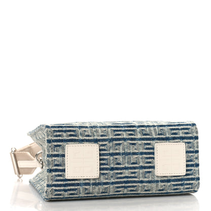 Givenchy Washed Denim Mini G Shopping Tote Blue 4 of 8