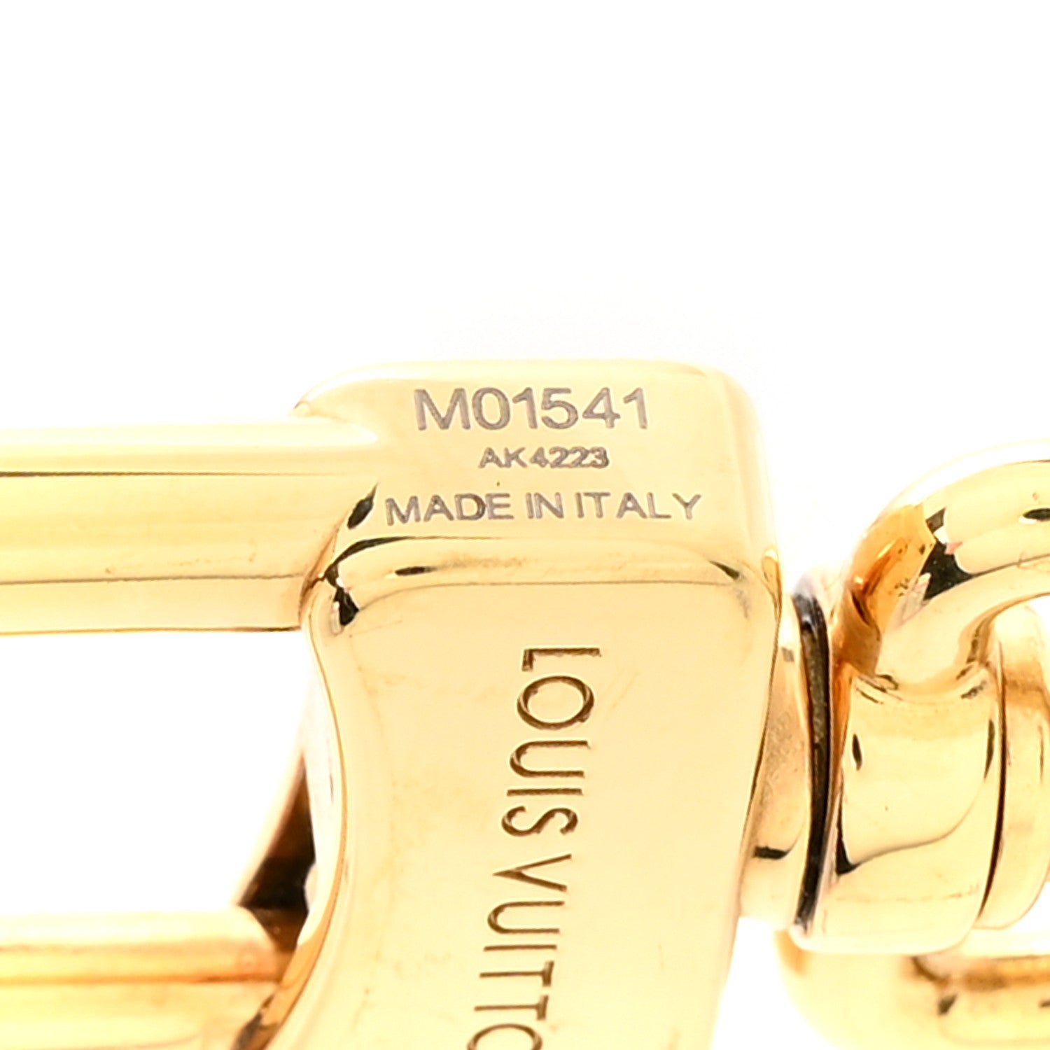 Louis Vuitton Blooming Garden Chain Bag Charm Gold 4 of 4