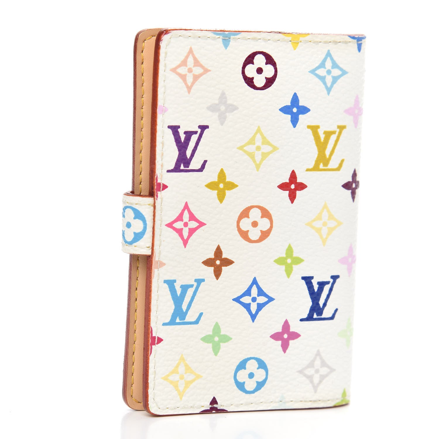 Louis Vuitton Monogram Multicolor Carnet de Bal Mini Agenda Cover White 3 of 6