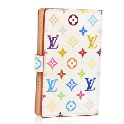 Louis Vuitton Monogram Multicolor Carnet de Bal Mini Agenda Cover White 3 of 6