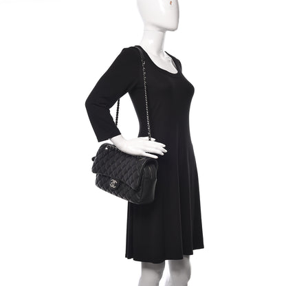 Chanel Caviar Quilted Jumbo Easy Flap Black 2 of 11