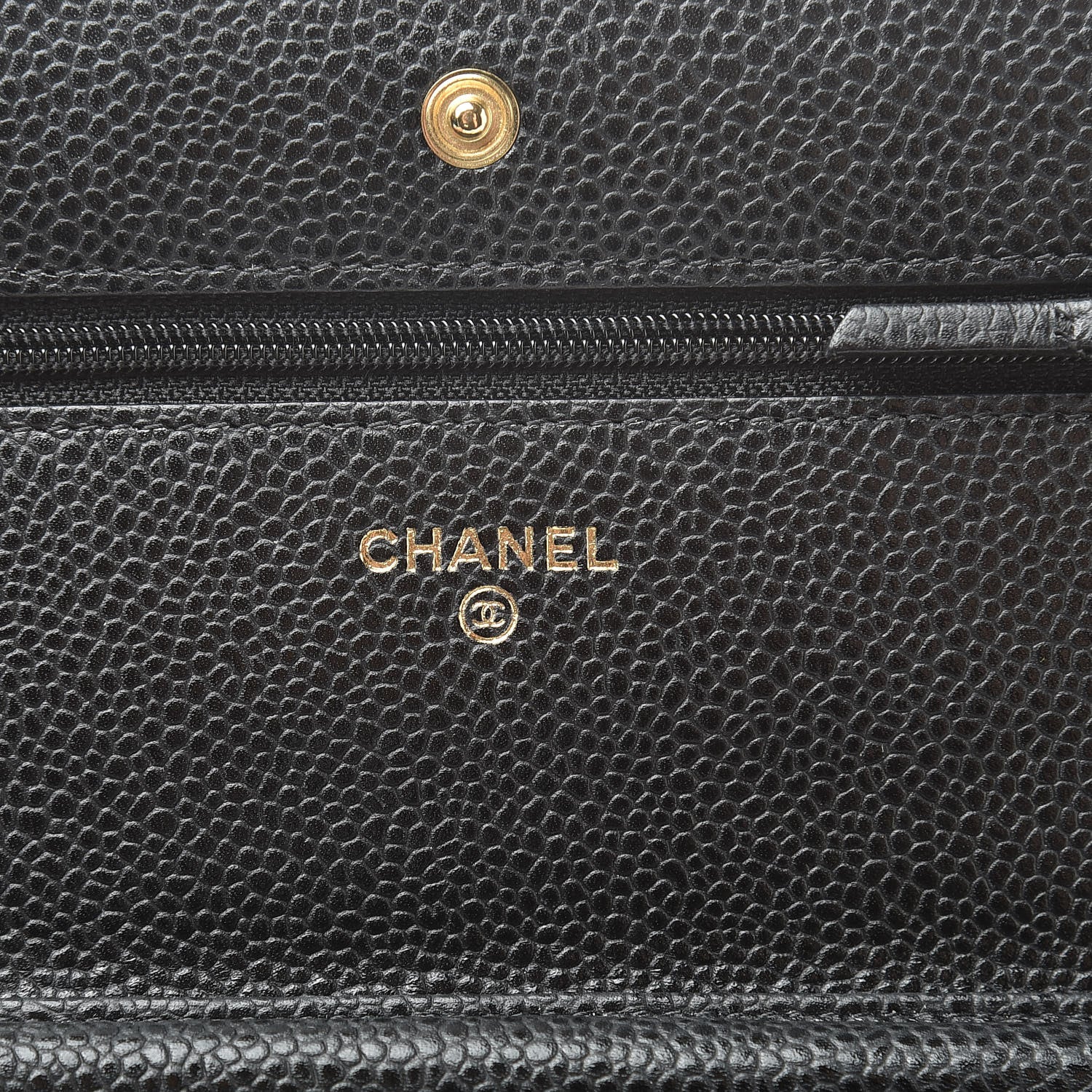 Chanel Caviar Quilted Wallet On Chain WOC Black 6 of 11