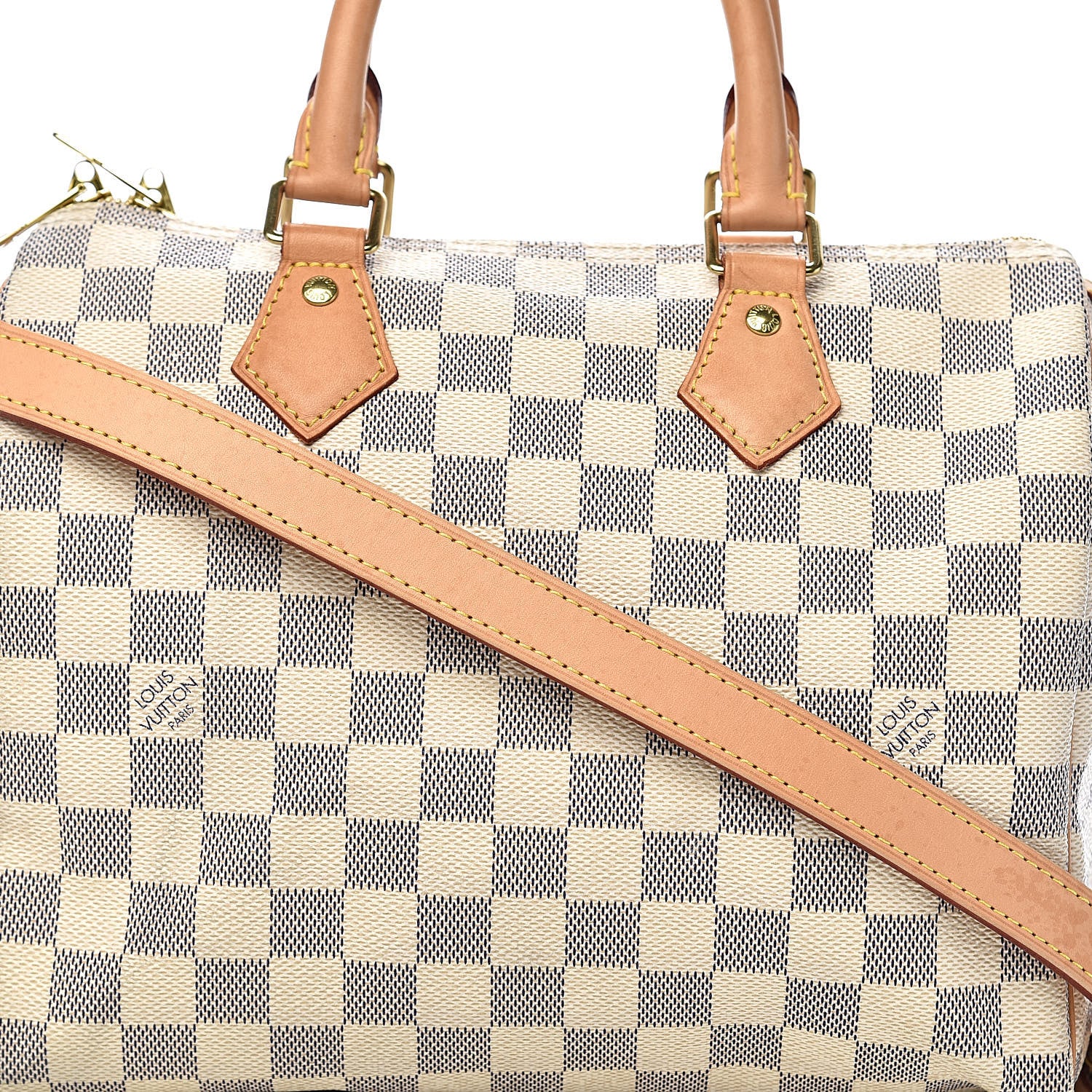 Louis Vuitton Damier Azur Speedy Bandouliere 25 17 of 17