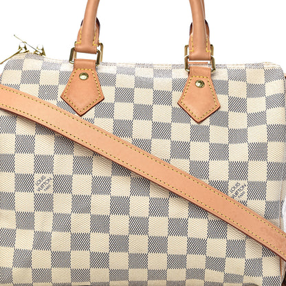 Louis Vuitton Damier Azur Speedy Bandouliere 25 17 of 17