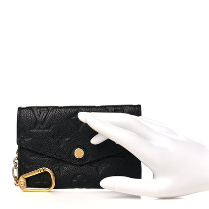 Louis Vuitton Empreinte Key Pouch Black 2 of 8