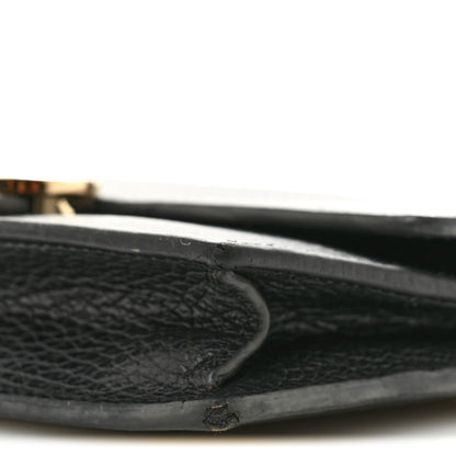 Gucci Dollar Calfskin Interlocking G Chain Wallet Black 7 of 15