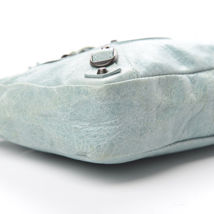 Balenciaga Chevre Porte Toilette Makeup Clutch Sky Blue 7 of 9