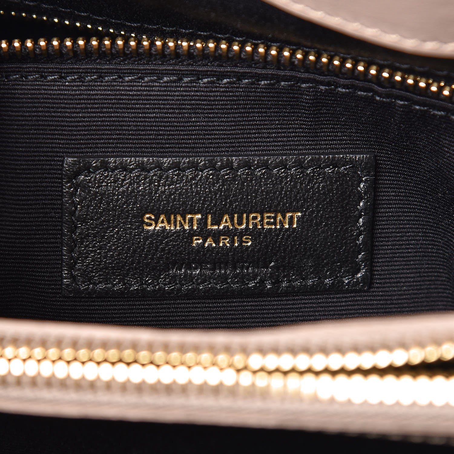 Saint Laurent Calfskin Y Quilted Monogram Medium Loulou Chain Satchel Light Natural 7 of 8