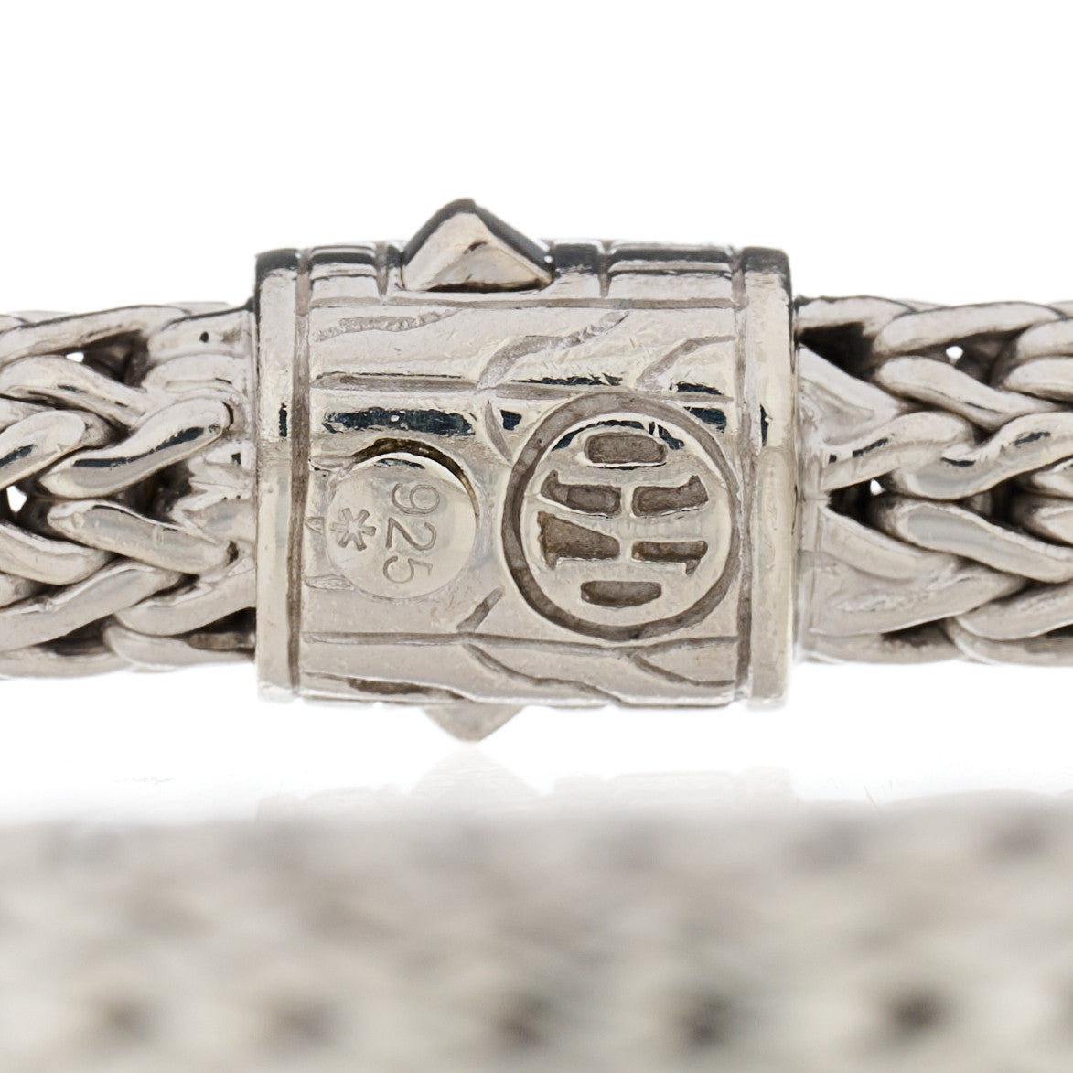 John Hardy Sterling Silver Black Sapphire 5mm Classic Chain Bracelet 3 of 4
